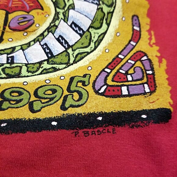 1995 New Orleans Jazz Fest Tank Top XL Tee Vintage 90s Music Festival T Shirt - Picture 7 of 9